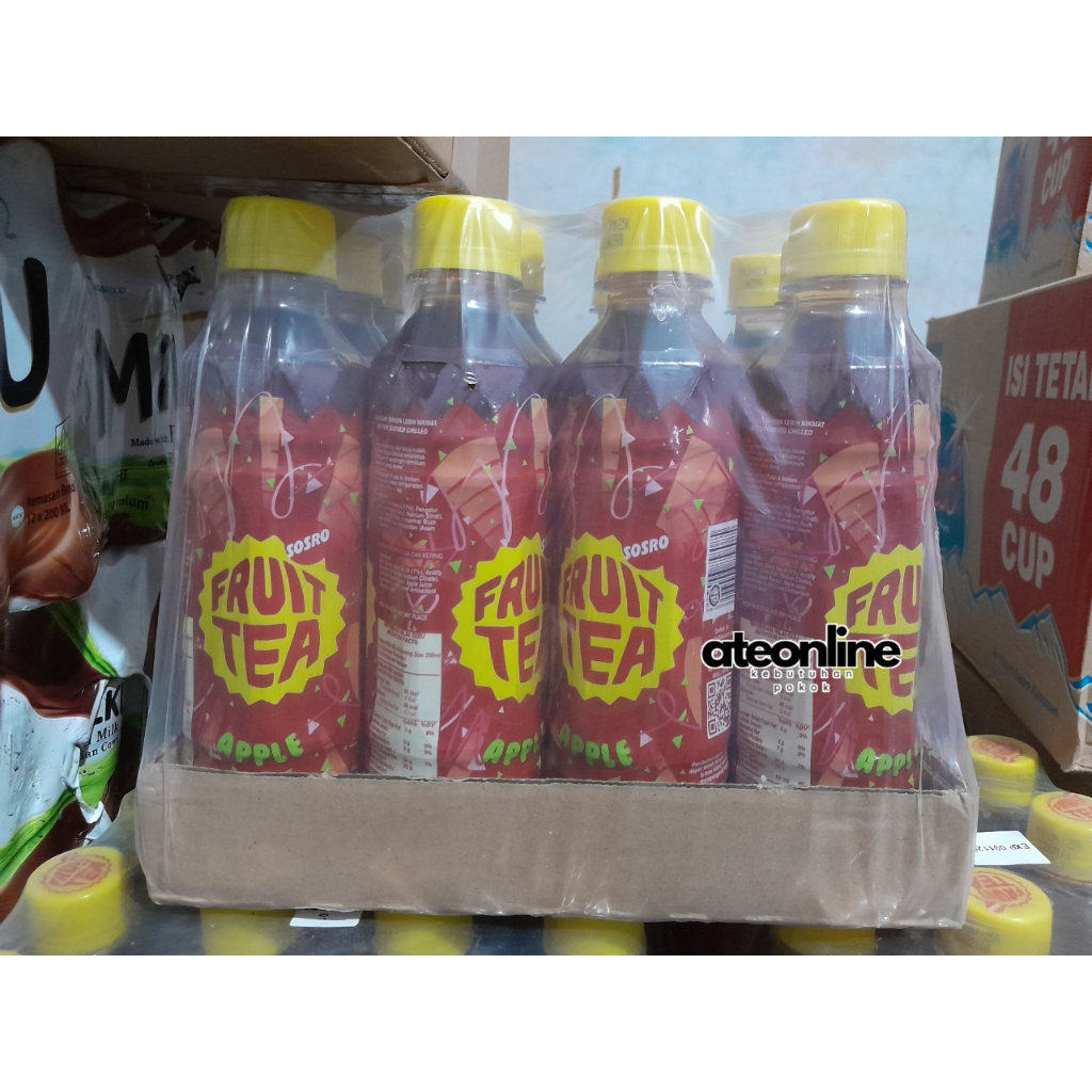 

Fruit Tea Botol 350ml Minuman Teh Buah PACK [isi 12 botol]