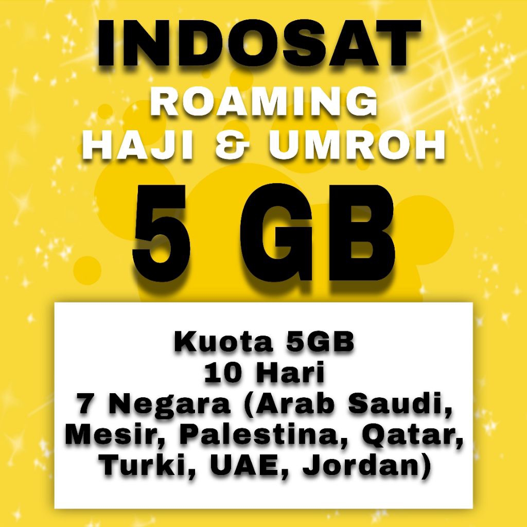 PAKET DATA INDOSAT ROAMING HAJI DAN UMROH PROMO TERMURAH