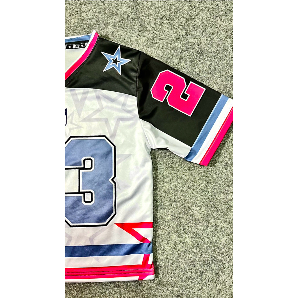 BEST SALE Baju Jersey Vintage Cople Ibu Dan Anak Perempuan Bahan Dryfit Sublim Series Number 23