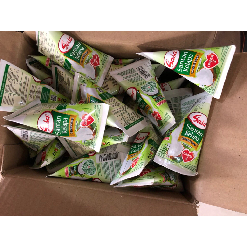 

Sasa Santan Kelapa 65ml – Santan Instan Kental Praktis & Higienis dengan Omega 3