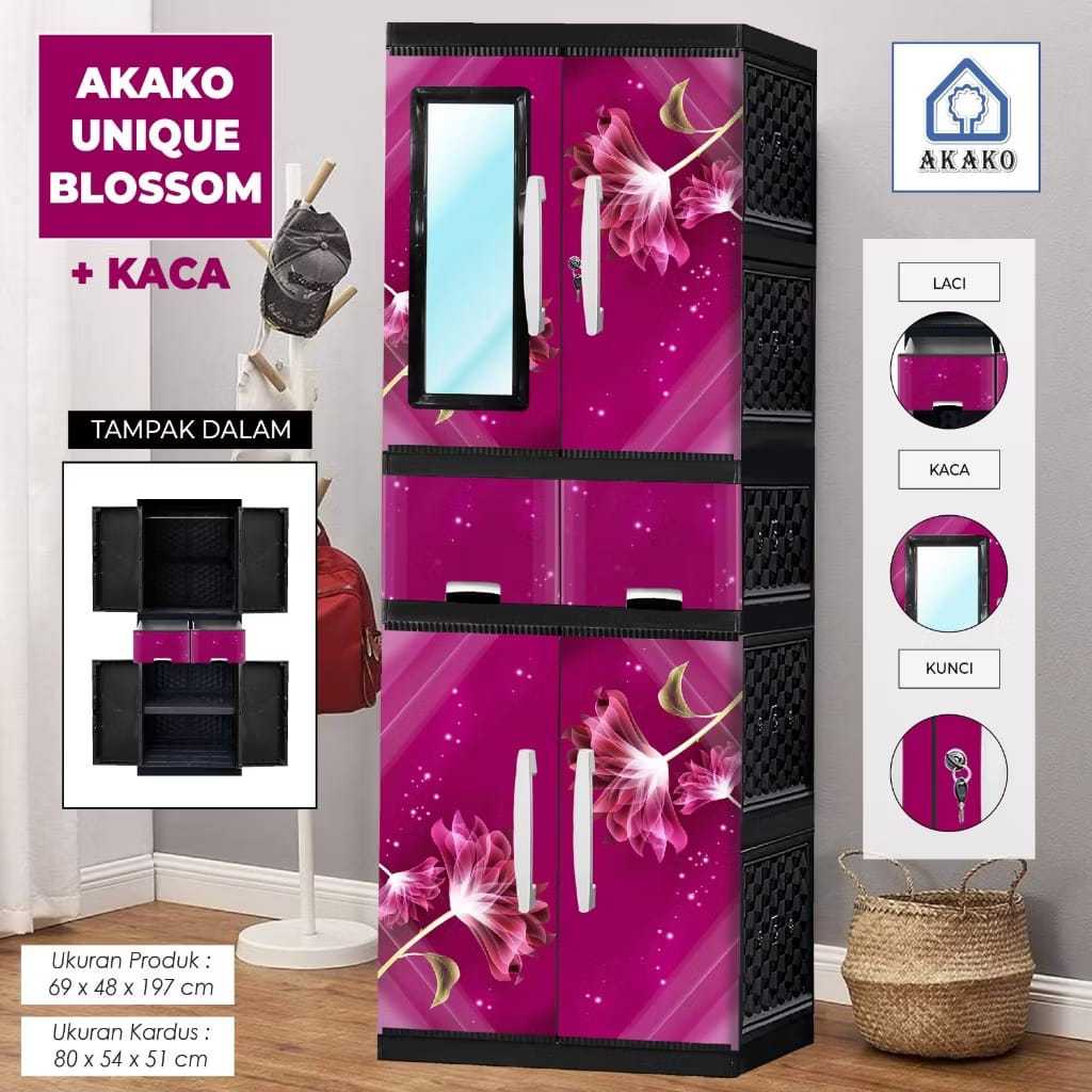 LEMARI AKAKO UNIQUE 2 PINTU