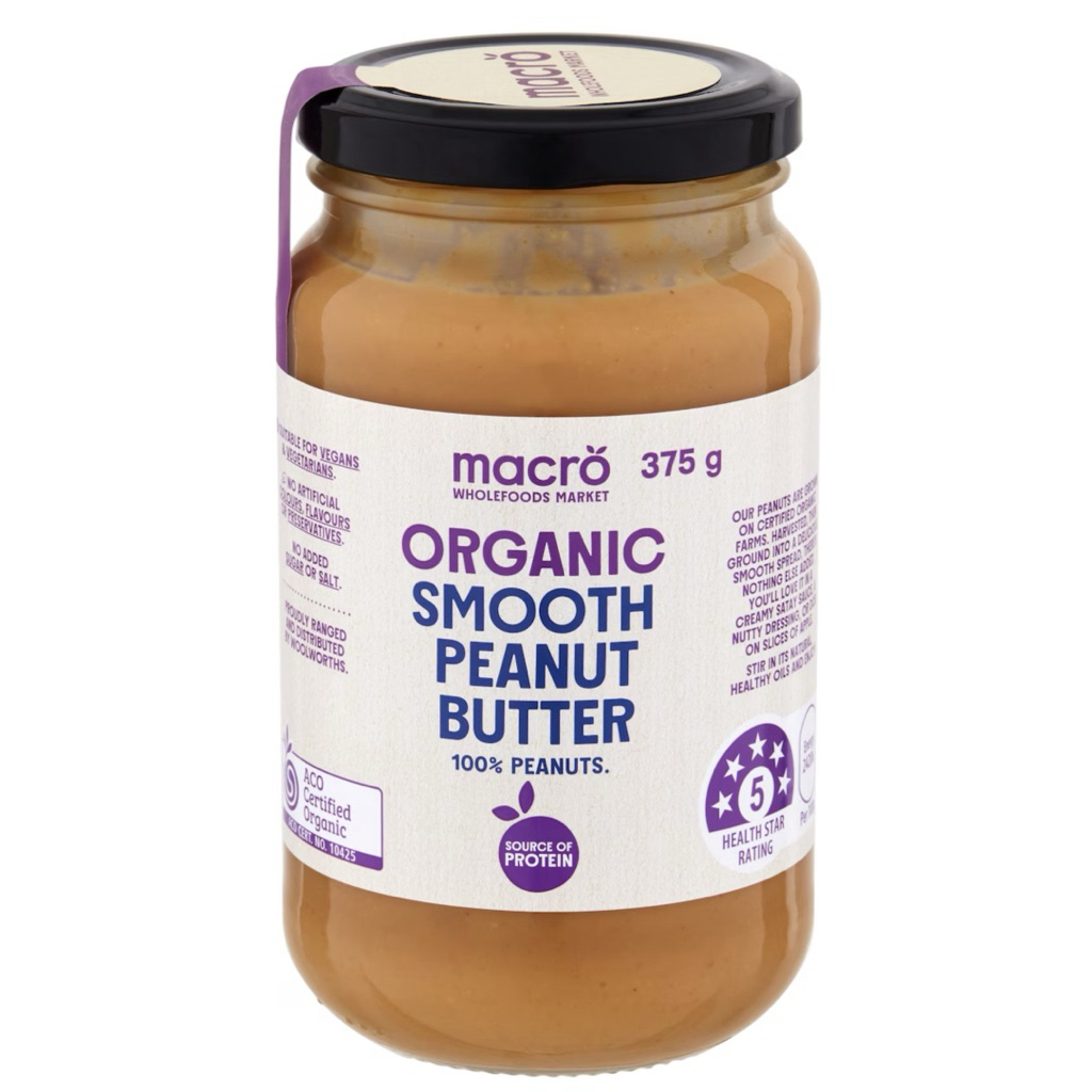 

Macro Organic 100% Peanut Butter Tanpa Tambahan Bahan Lain | 375g