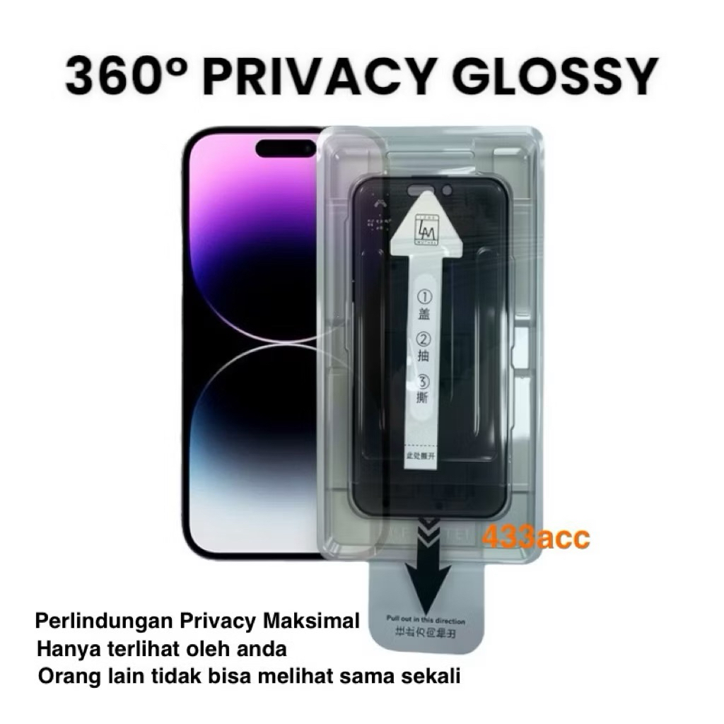 NEW PORODUK INSTANT FIT ULTRA FIT PELINDUNG LAYAR TEMPERED GLASS IPHONE + ALAT BANTU PASANG BEBAS