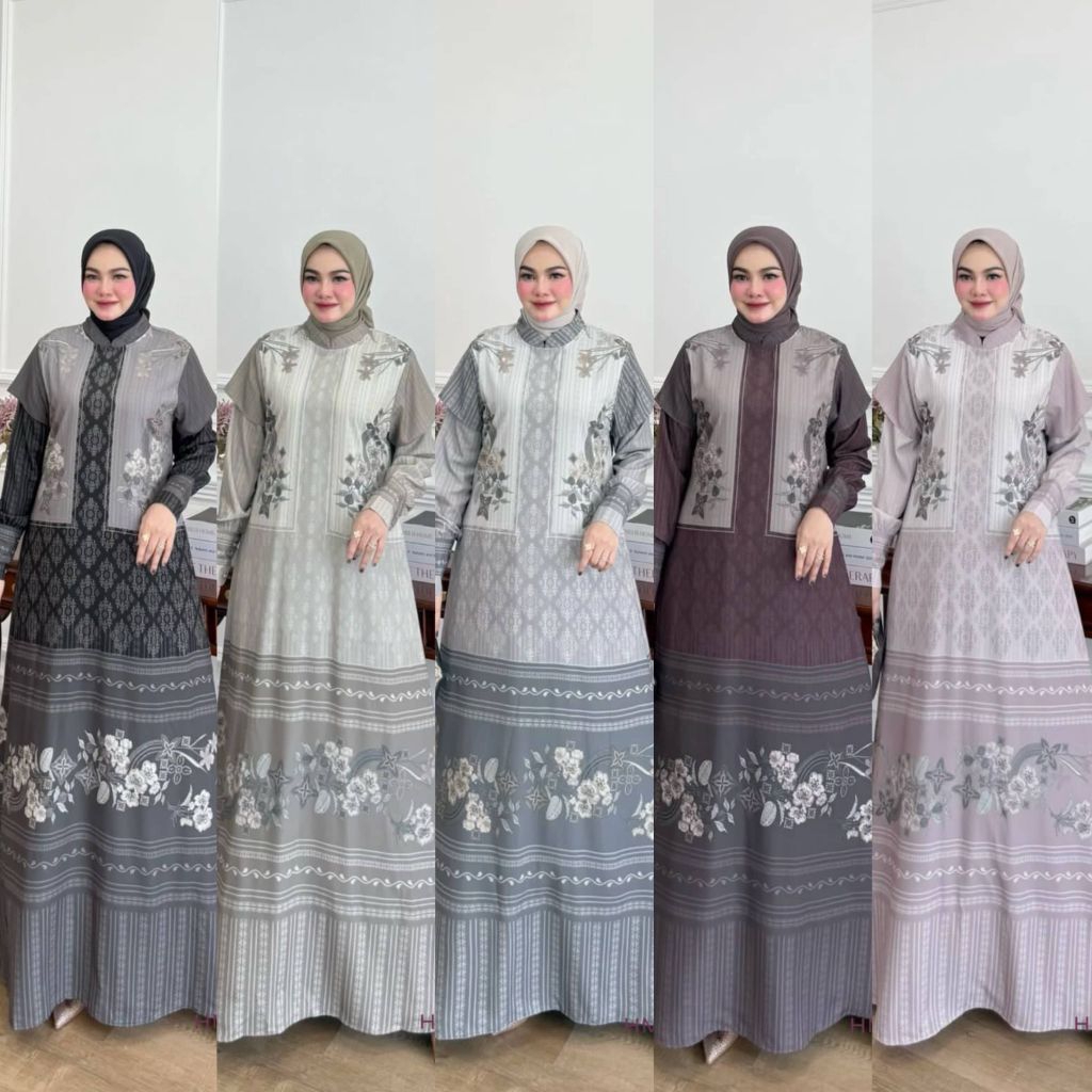 GAMIS DRESS ISABEL ORI PREMIUM BY HMF