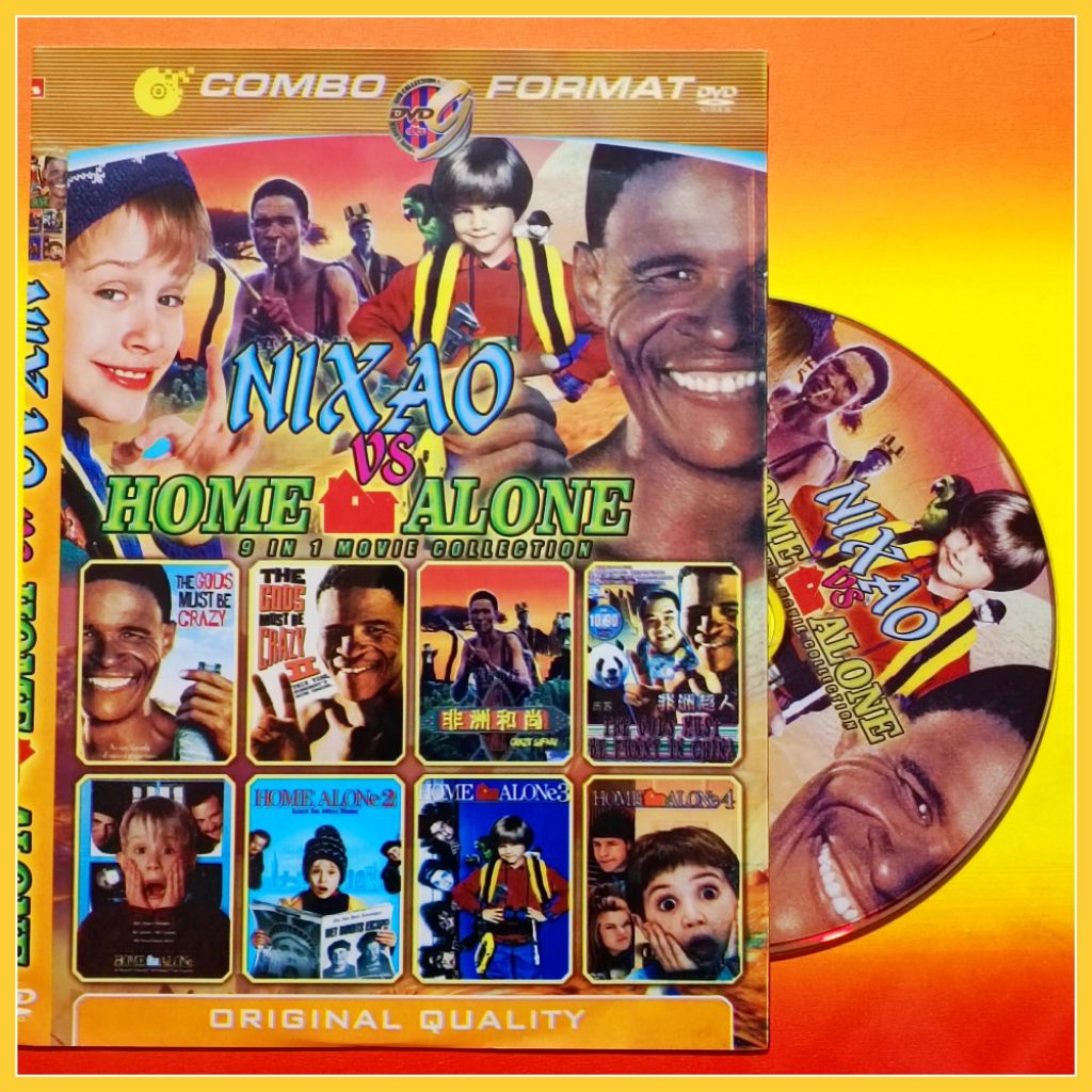 Kaset Film Barat Koleksi Komedi Nixao - Home Alone Pilihan Terlaris 8in1 Teks Indonesia