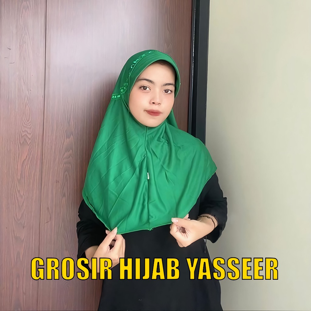 Kerudung Sekolah anak Rabbani warna Hijau Madrasah PAUD TK SD SMP/Jilbab Anak Rabbani Warna Hijau MI