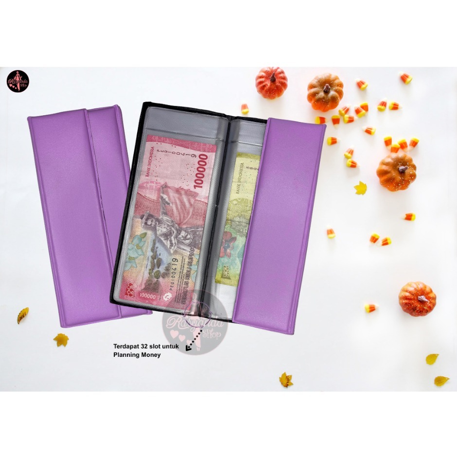 Dompet Disiplin Polos Mini 32 Slot Uang / Dompet Disiplin Keuangan