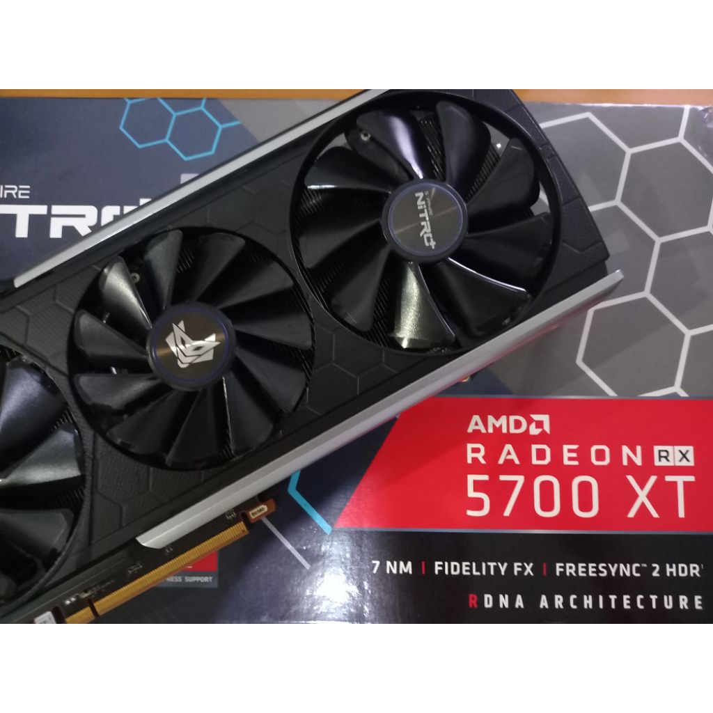 VGA SAPPHIRE NITRO+ RX 5700 XT 8GB GDDR6 (BEKAS - MINUS))