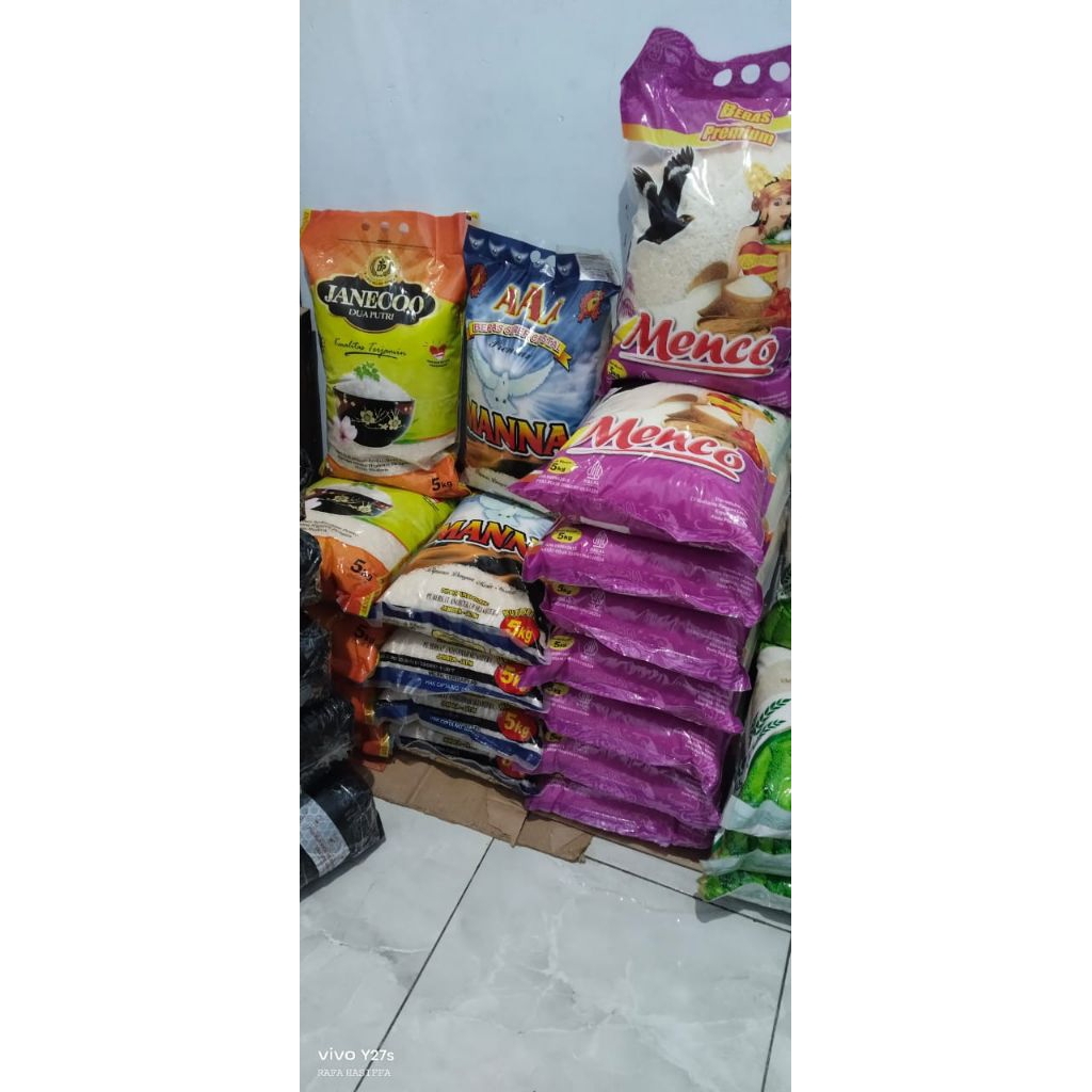 

Beras menco 5kg/Beras janeco 5kg/beras 55