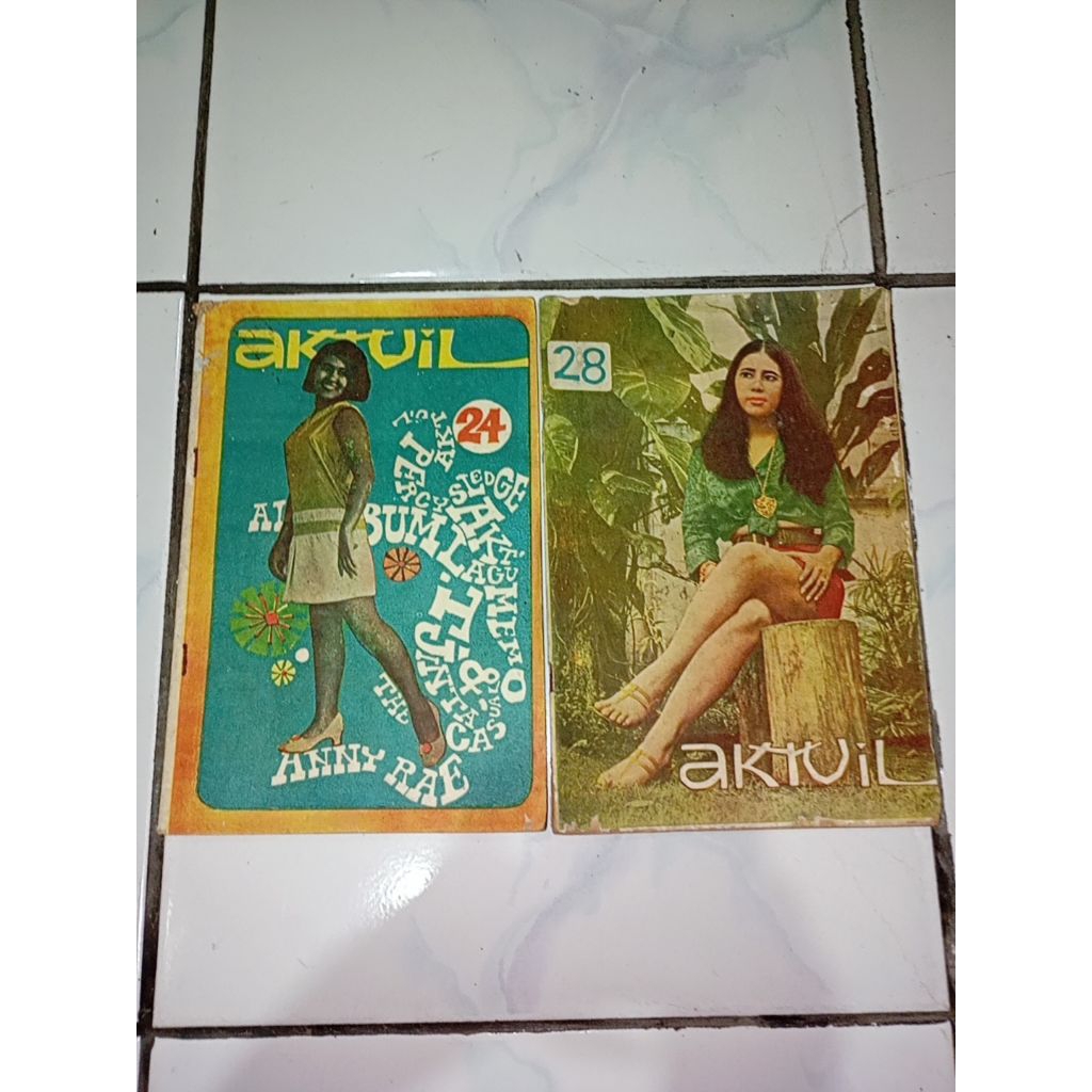 Majalah Aktuil 2 pcs thn 1969