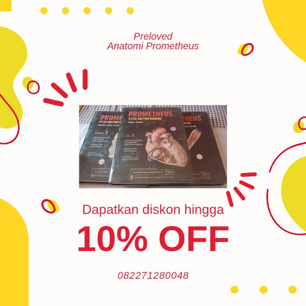 Preloved Buku Anatomi Prometheus Edisi 3