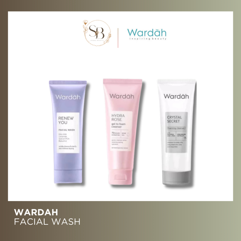 Facial wash Wardah - Sabun Wajah Wardah - Sabun Muka Wardah - Fw Wardah
