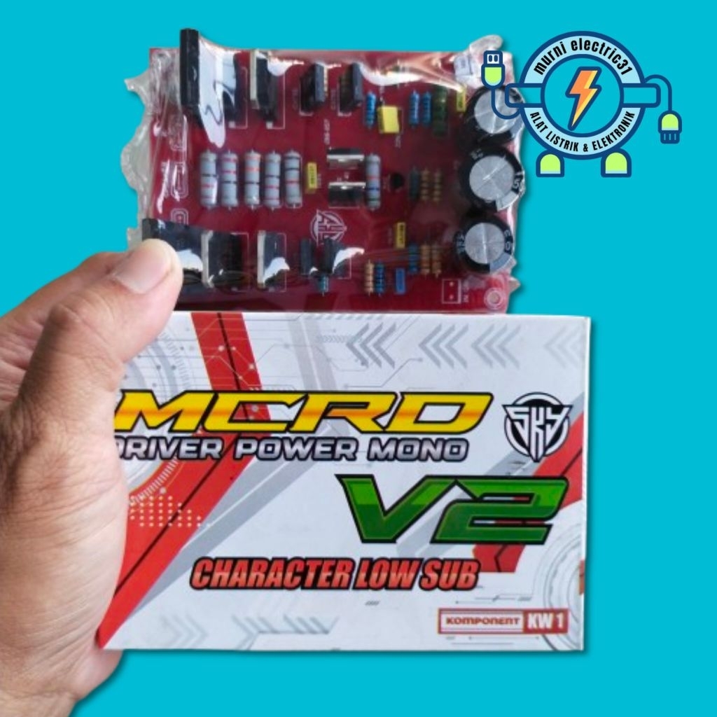 kit driver power amplifier mono MCRD V2 karakter low sub SKY