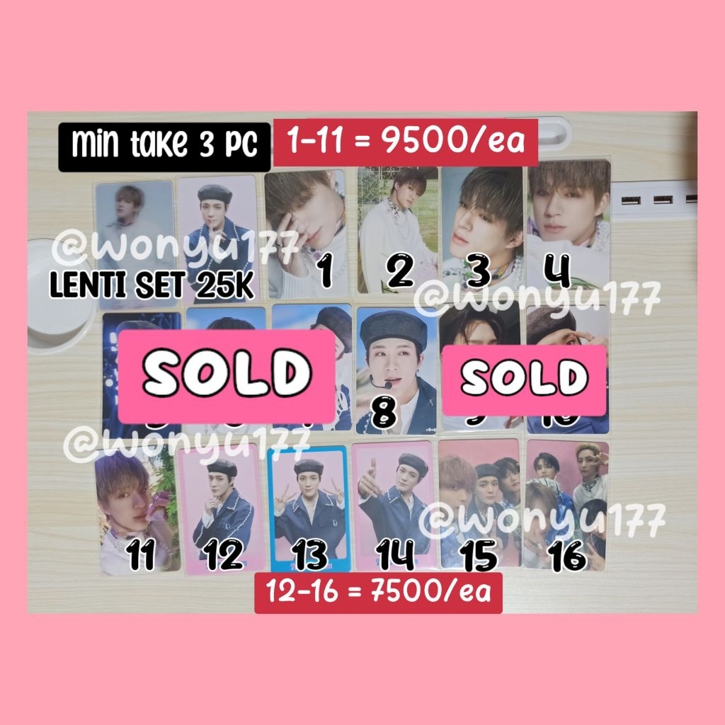 (baca desc) photobook pc nct dream jeno dicon dfesta mini edition