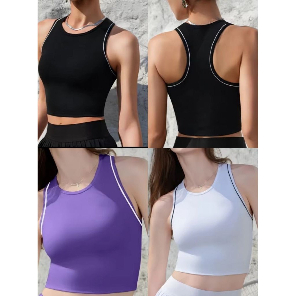 Janet Sportbra Cup bra Dijahit