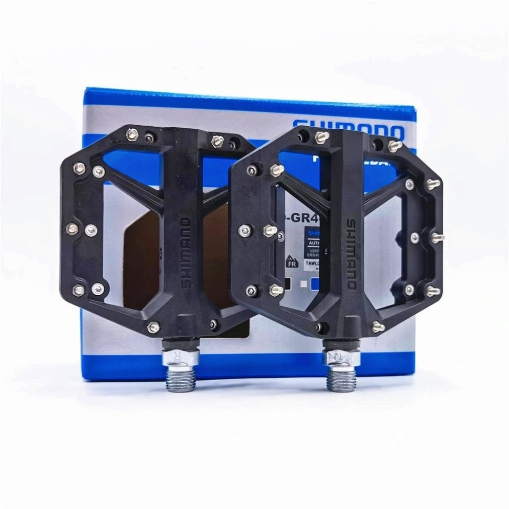 Pedal Shimano EPD-GR400 pedal flat MTB pedal sepeda MTB GR400