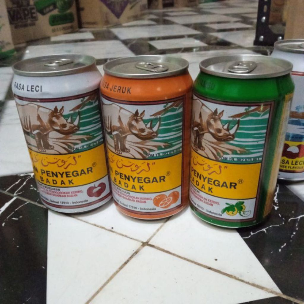 

larutan badak kaleng