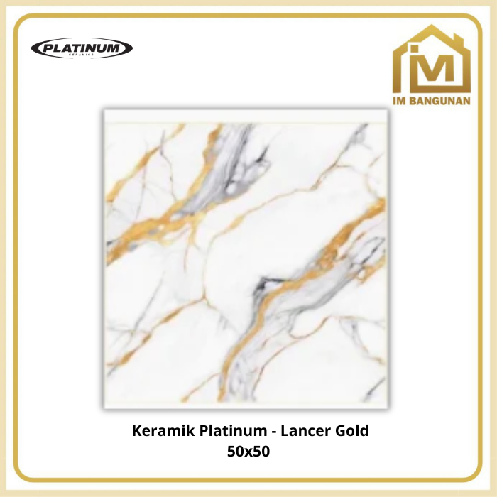 Keramik Platinum - Lancer Gold 50x50