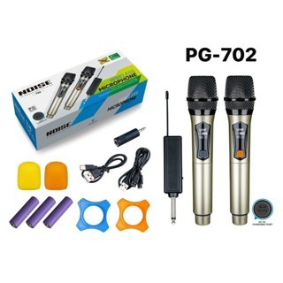 Microphone isi 2 wireless microphone noise 702 kualitas terbaik