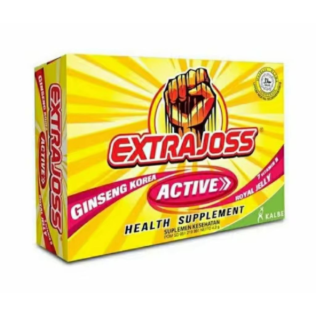 

ExtraJoss Active 1 Box isi 12 sachet