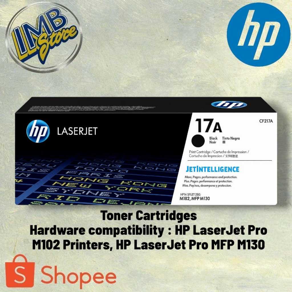 Toner Printer Hp Laserjet 17A Cartridge Toner Hp 17a Black Original (CF217A)
