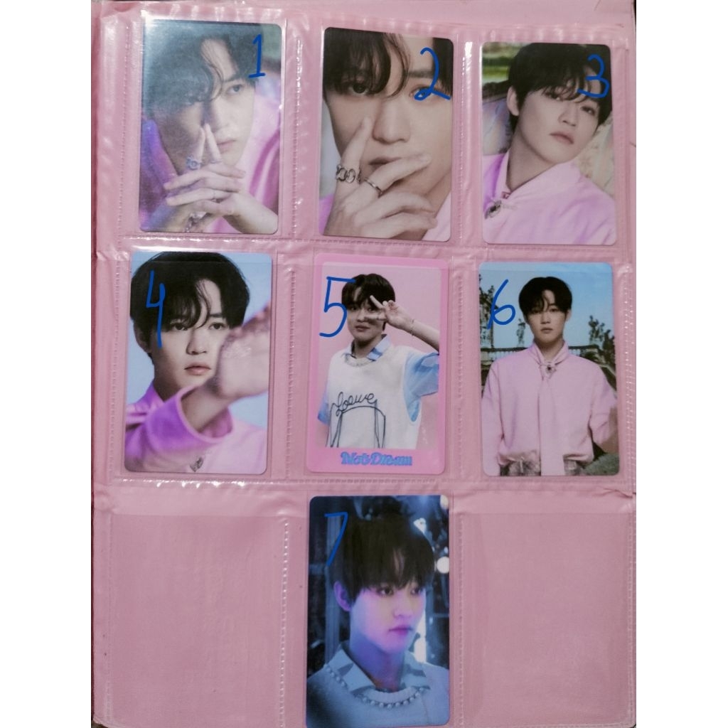 Photocard Dicon Chenle NCT Dream