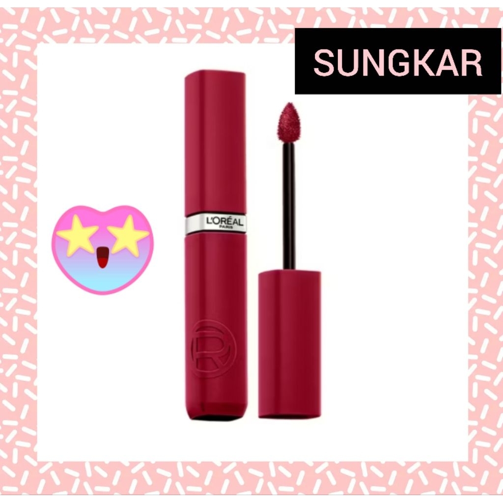 Loreal Paris Infallible Matte Resistance/ Loreal Lipstik Matte/loreal glossy