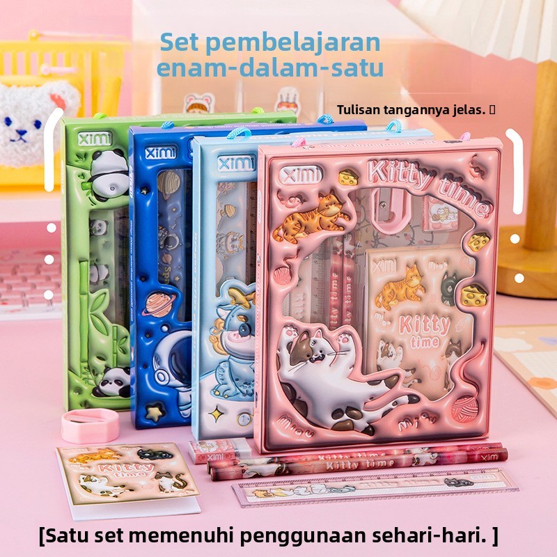 

Alat Tulis Set Sekolah Pensil Kotak Berkarakter