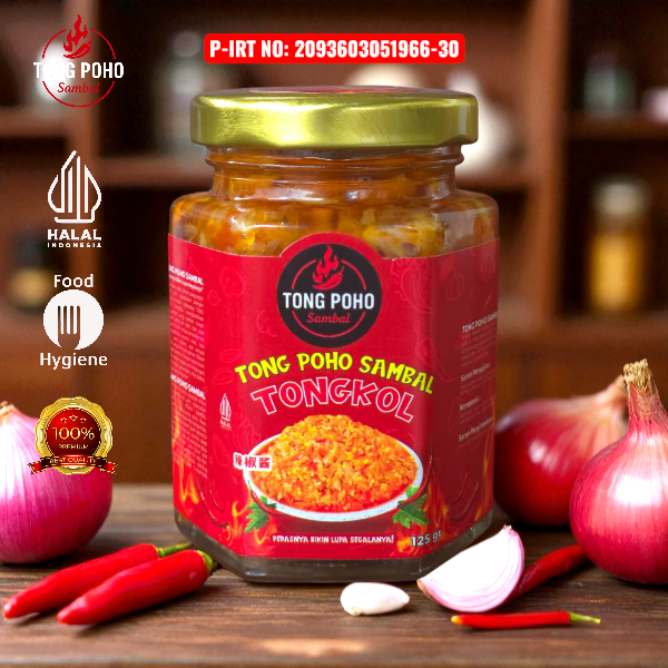 

Sambal Tongkol Pedas Premium 125gr – Tong Poho Sambal HALAL PIRT