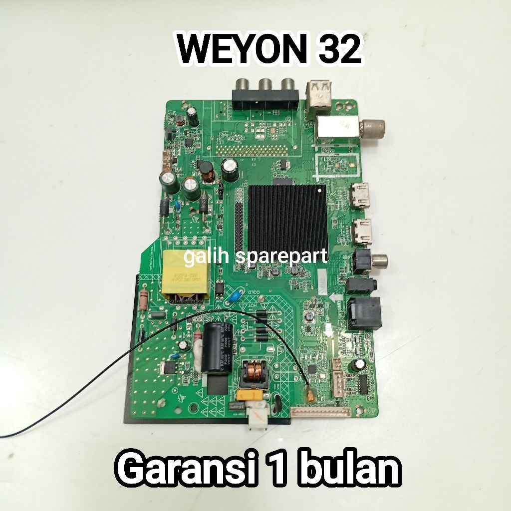 MESIN TV / MAINBOARD TV WEYON 32 MB - MODUL - MOBO - MOTHERBOARD TV WEYON