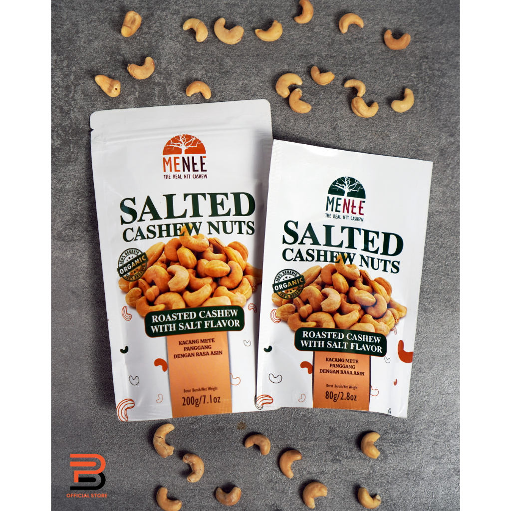 

MENTE Kacang Mete Panggang Rasa Asin – Renyah Gurih, Camilan Sehat Berkualitas