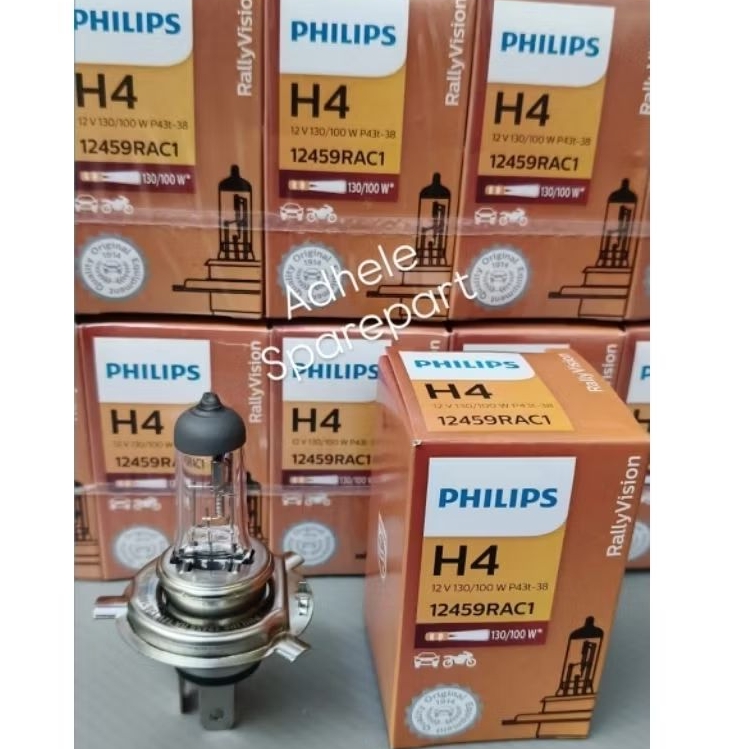 PHILIPS (ORI) BOHLAM / DOP H4 12 VOLT 130/100 WATT AVANZA XENIA CALYA SIGRA