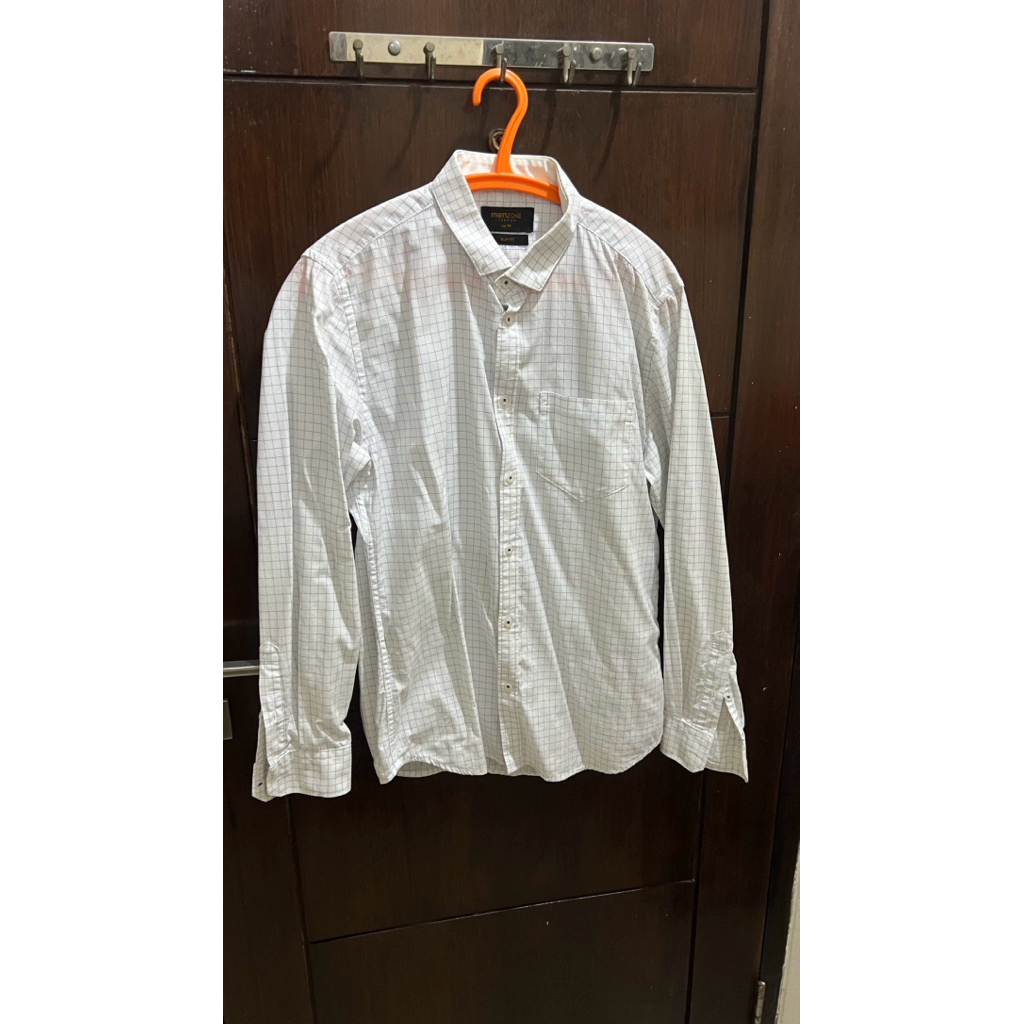 kemeja lengan panjang mens top size m