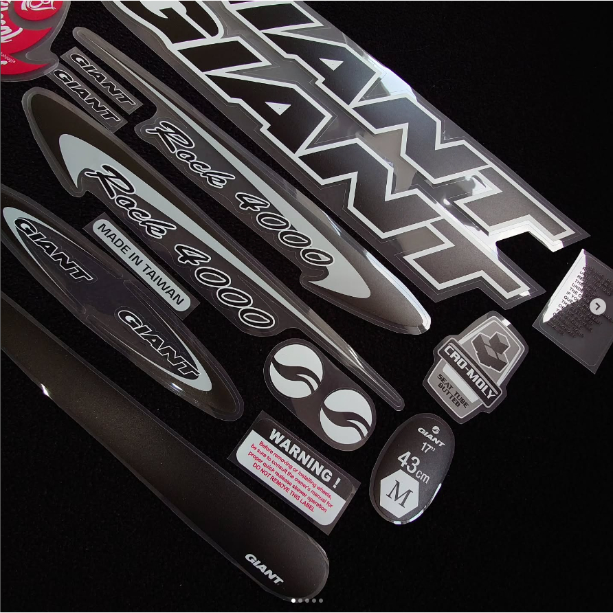Decal Stiker MTB Giant Rock 4000