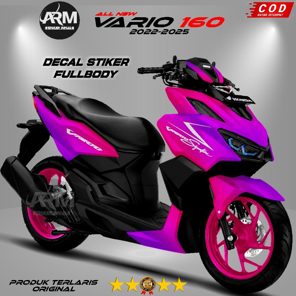 Decal Sticker Vario 160 Fullbody / Stiker Variasi Honda New Vario 160 ABS CBS 2022-2025 Full Body Mo