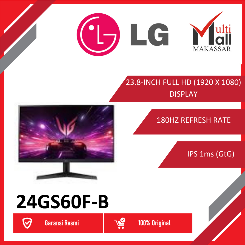 MONITOR LG LED 24GS60F*