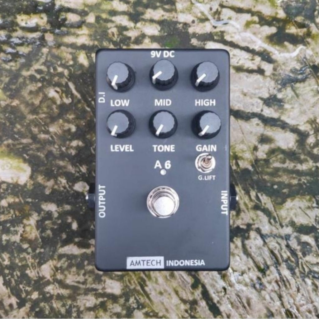 Bass Preamp Emulator AMPEG DI custom handmade AMTECH jazz pop rock dangdut metal