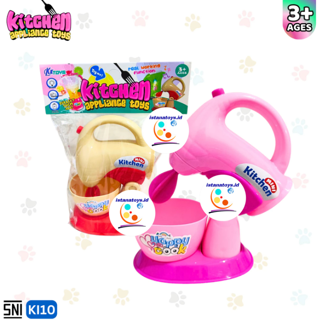 Id Mini Kitchen Appliance Toys Whisker Ki10