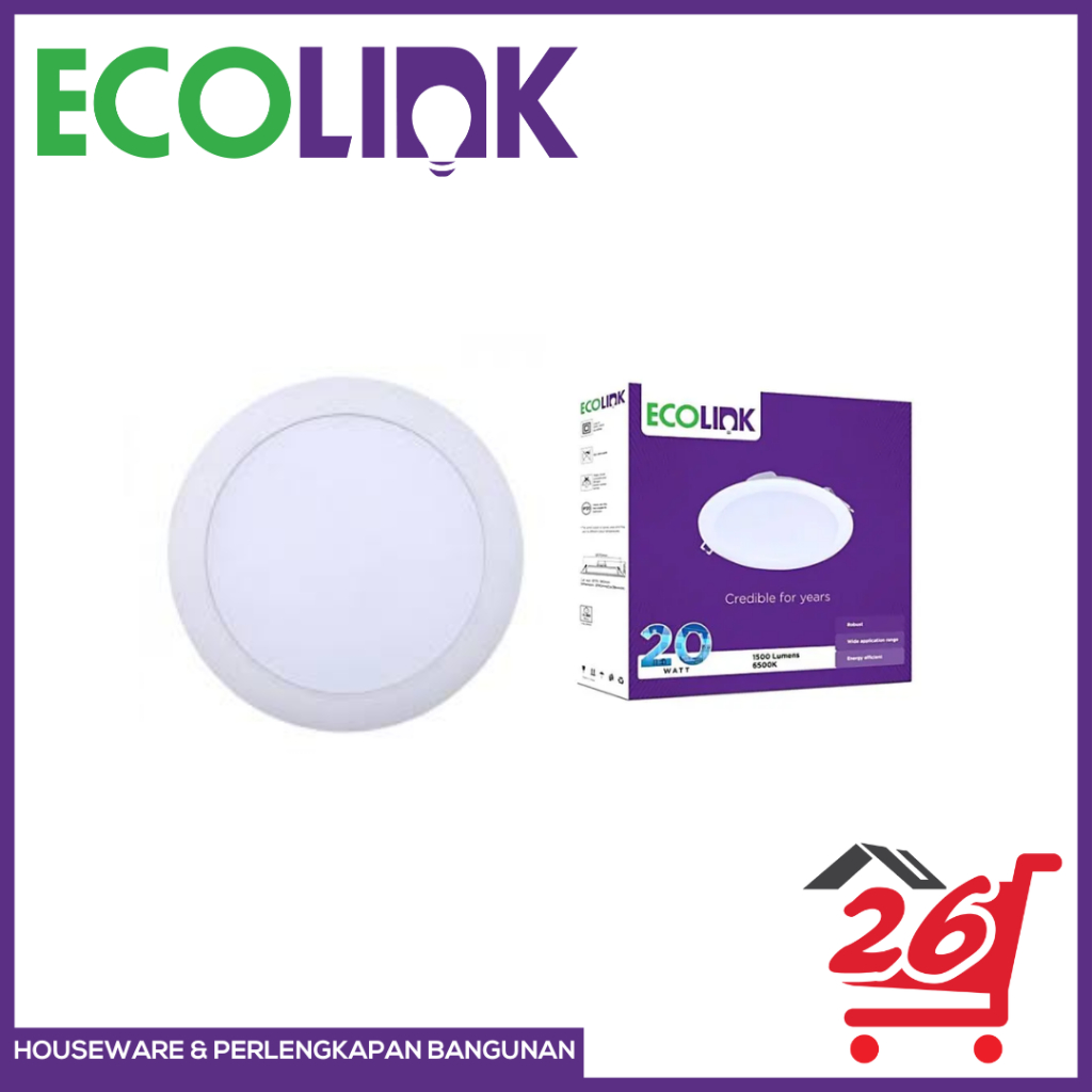 ECOLINK LED Downlight / Lampu Downlight