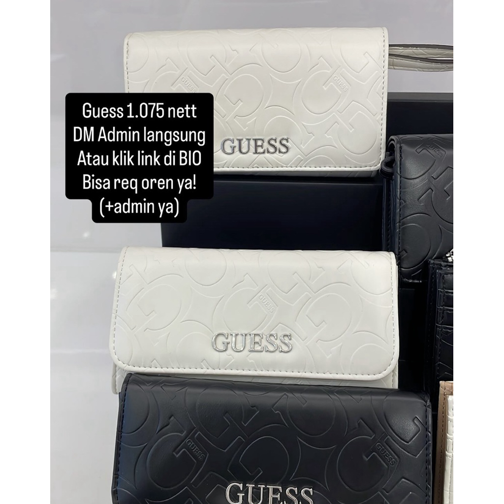 Promo sale discount diskon Dompet wanita Guess original