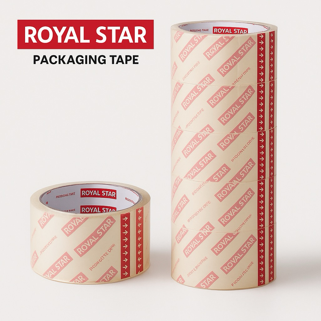

Lakban Bening 2 inch Satuan & Roll isi 6 Lackband Packaging Tape 45mm x 90 yard