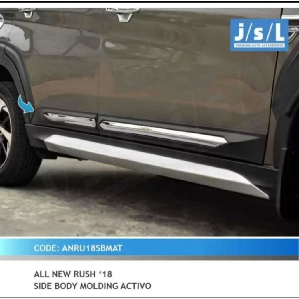 ALL NEW RUSH TERIOS 2018 2020 2022 2024 2019 2020 2021 2022 2023  LIST BODY LIS LESBODY SIDE BODY MO