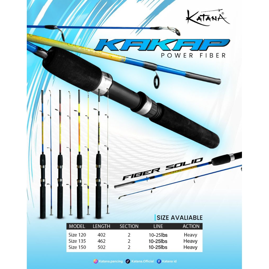 joran lentur katana kakap lumitid