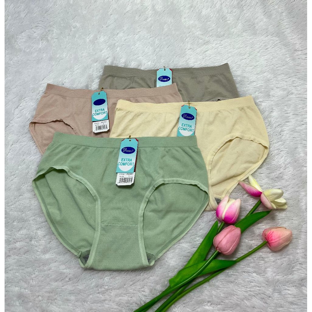 ISI 3PCS CELANA DALAM WANITA PIOLI RAJUT SUPER SOFT