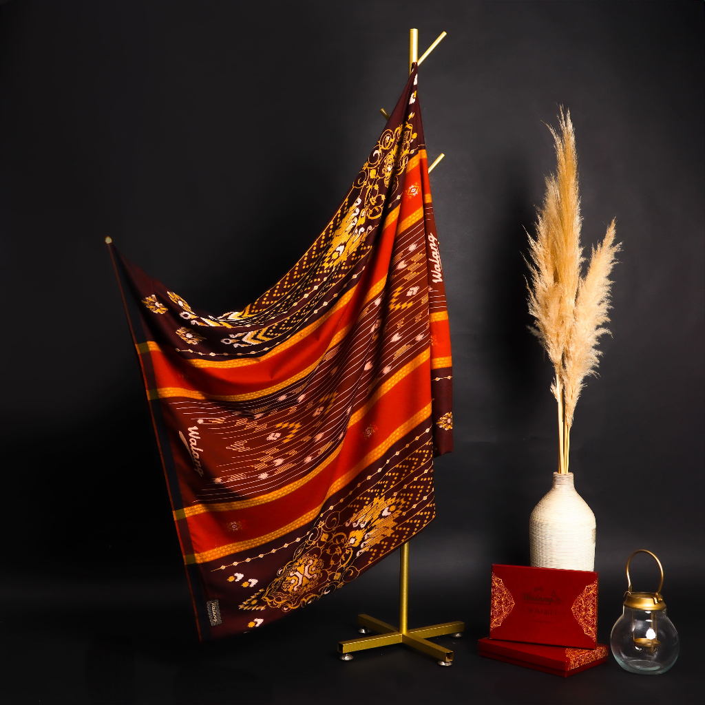 Sarung Walang Signature Songket DJR Motif Dobby Jacquard Rantai Mewah