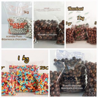

Coklat Scandia 1kg Best Seller Almond / Almond Green Tea / Mede / Kismis / Assortment / Choco White / Choco Nut / Choco Biz / Pluto / Hazelnut / Choco Rainbow ( ds bgr }