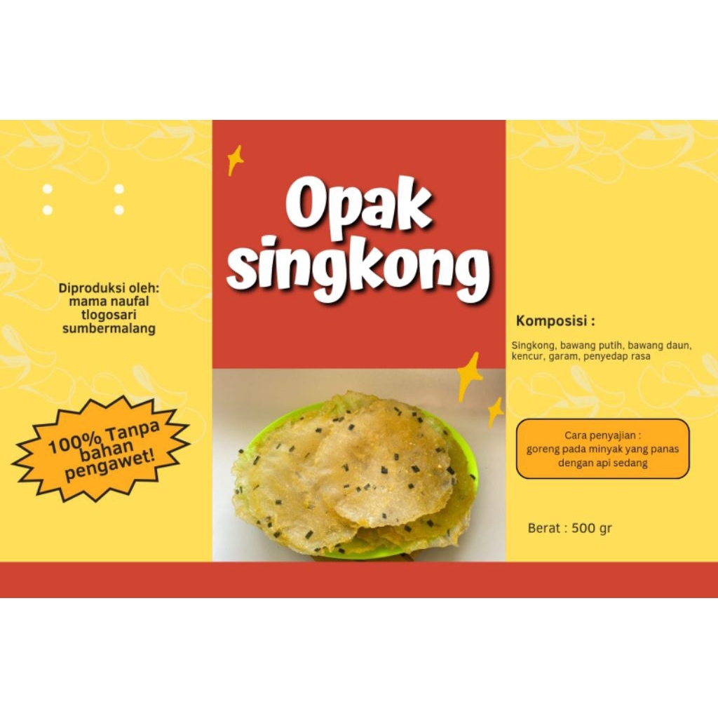 

opak singkong(samilor)