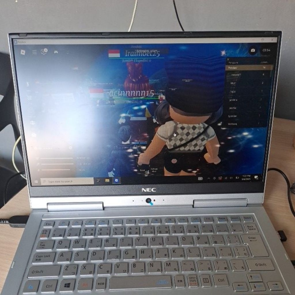 Laptop Nec Versapro VK23