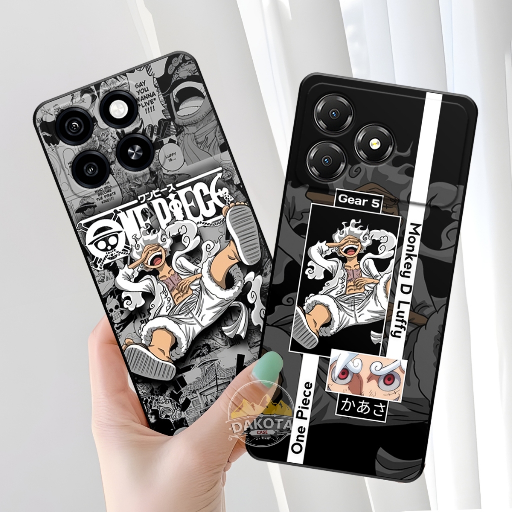 DAKOTA | Casing Silikon Hp ZTE Blade A36 | ZTE Blade A56 UV Printing Gambar Wanpis | Case Lentur gra