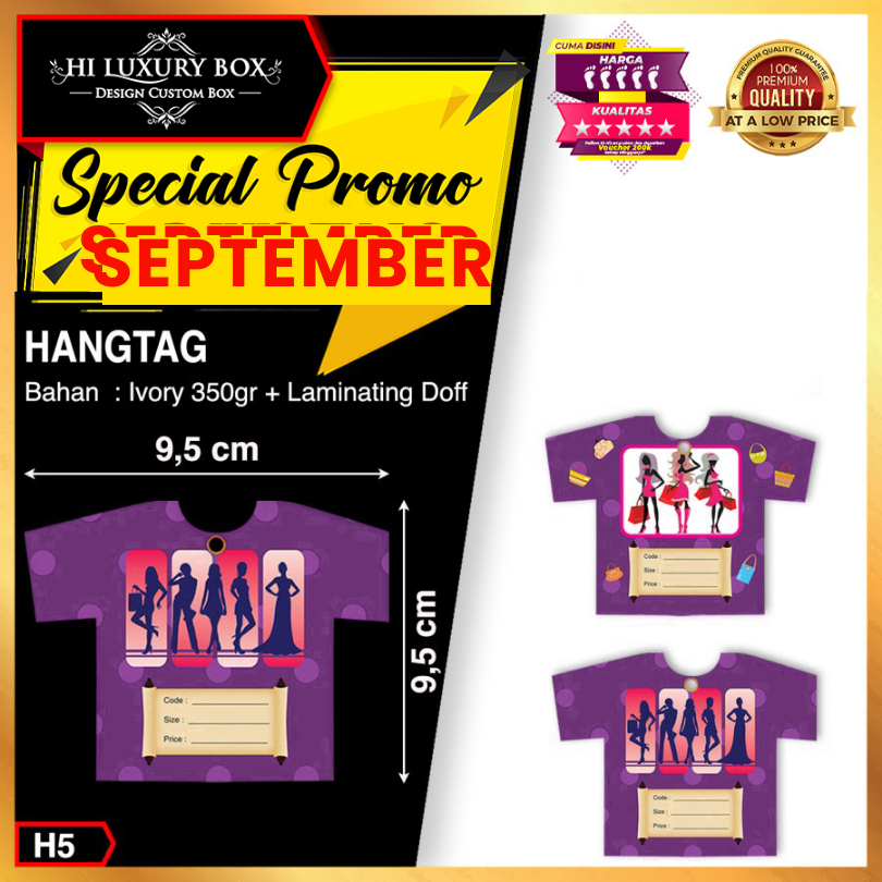 

Hangtag|Baju|Kaos|Label|Murah|Tag|Hiasan|Ucapan|Aksesoris|H5